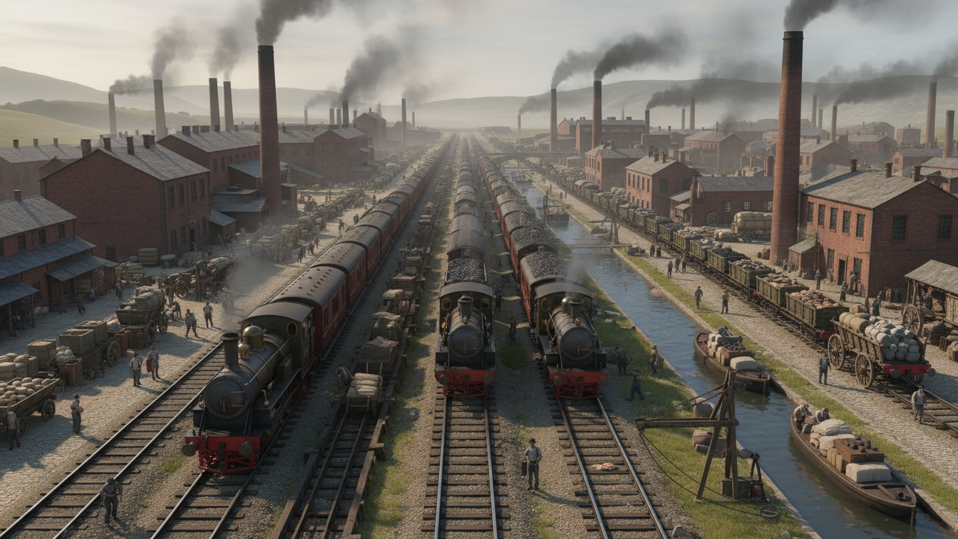 historia da logistica